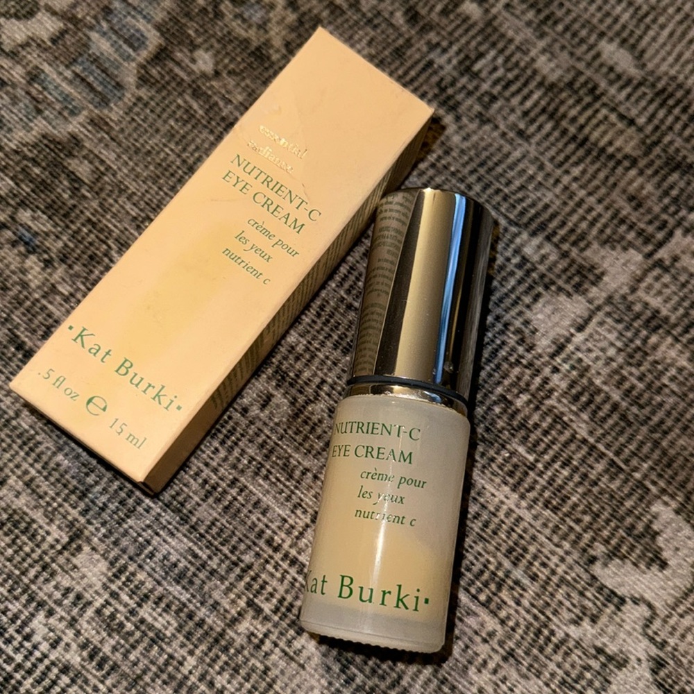KAT BURKI Eye Cream with 8% Stabilized Vitamin C & Caffeine